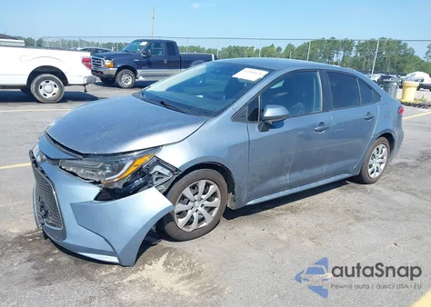 2020 Toyota Corolla Le z USA, uszkodzony, nr VIN 5YFEPRAE3LP055407